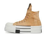 Converse DBL DRKSTAR Chuck Taylor All Star 70 Hi Rick Owens DRKSHDW Overdye Blonde