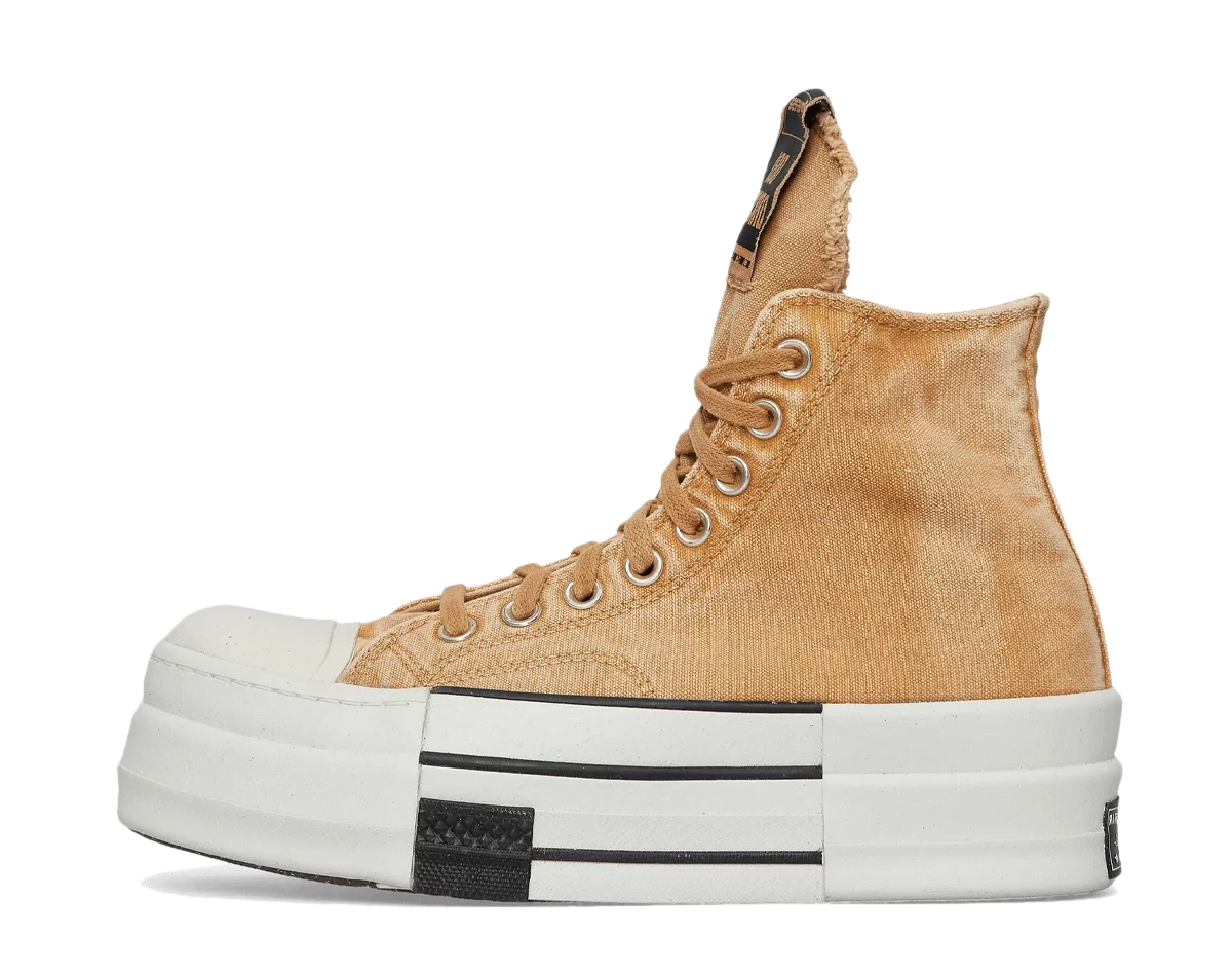 Converse DBL DRKSTAR Chuck Taylor All Star 70 Hi Rick Owens DRKSHDW Overdye Blonde