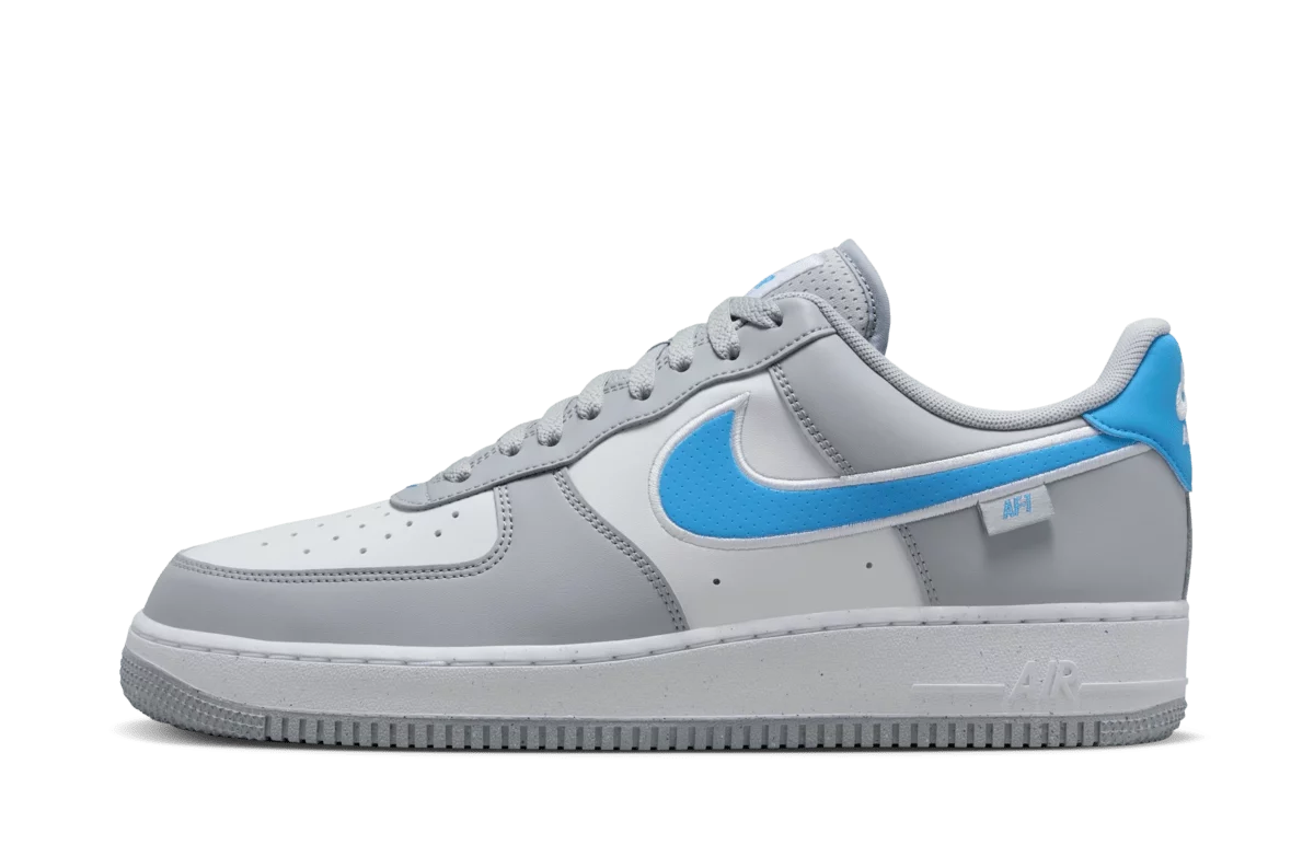 Nike Air Force 1 ’07 ‘Grey & University Blue’