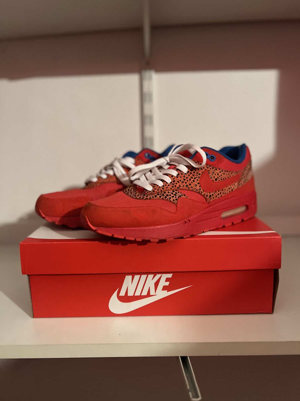 Nike Air Max 1 ‘Safari – Chilling Red’ (W)