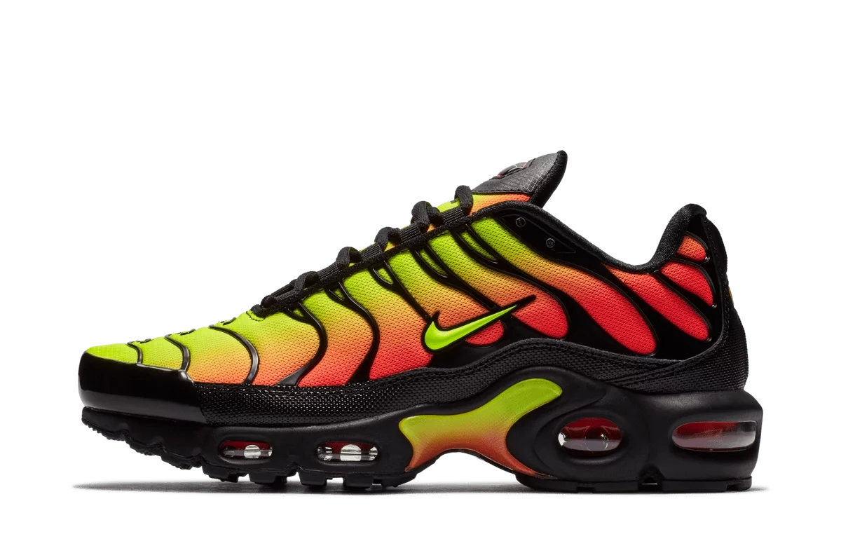 Nike Air Max Plus Black Volt Solar Red (W)