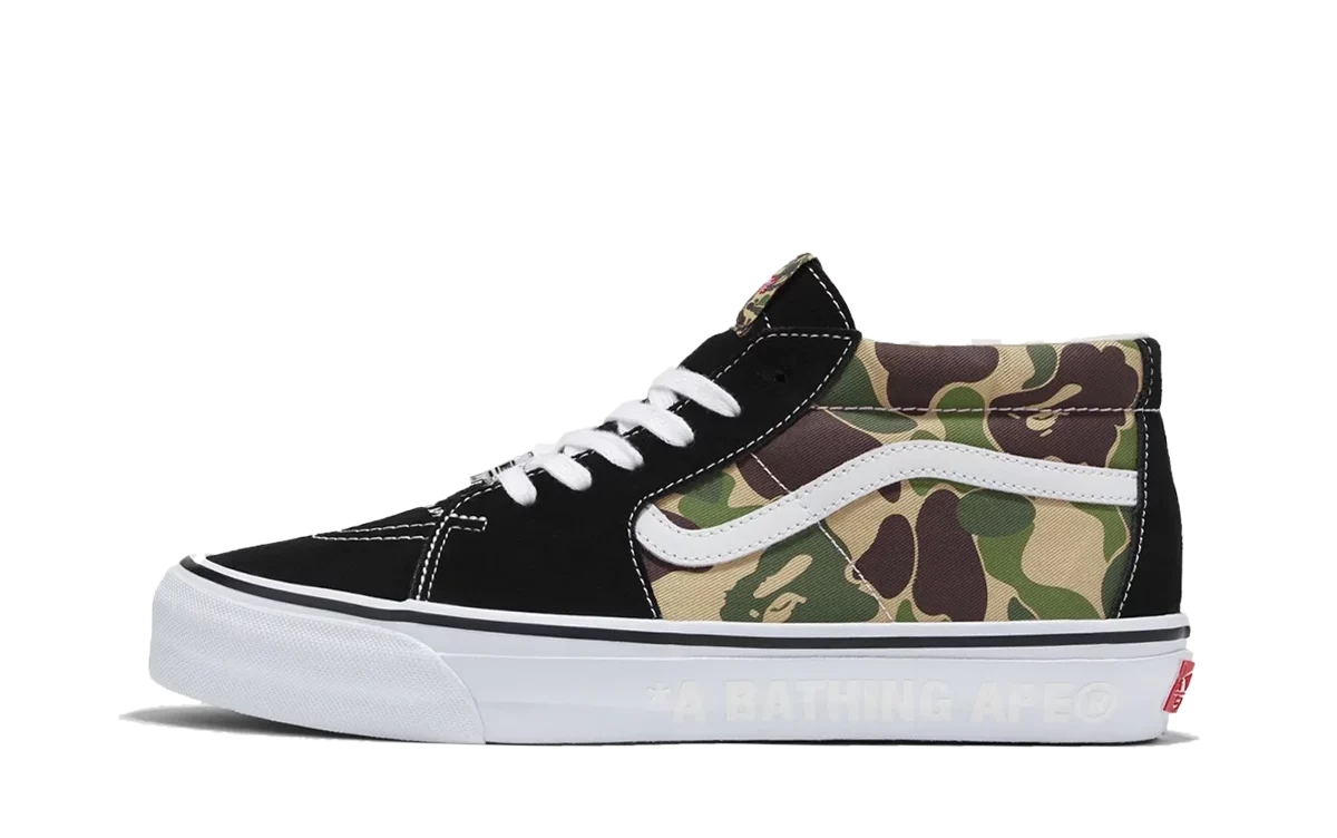 Vans Sk8-Mid Bape ‘Camo’