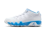 Jordan 9 Retro Low Golf White University Blue