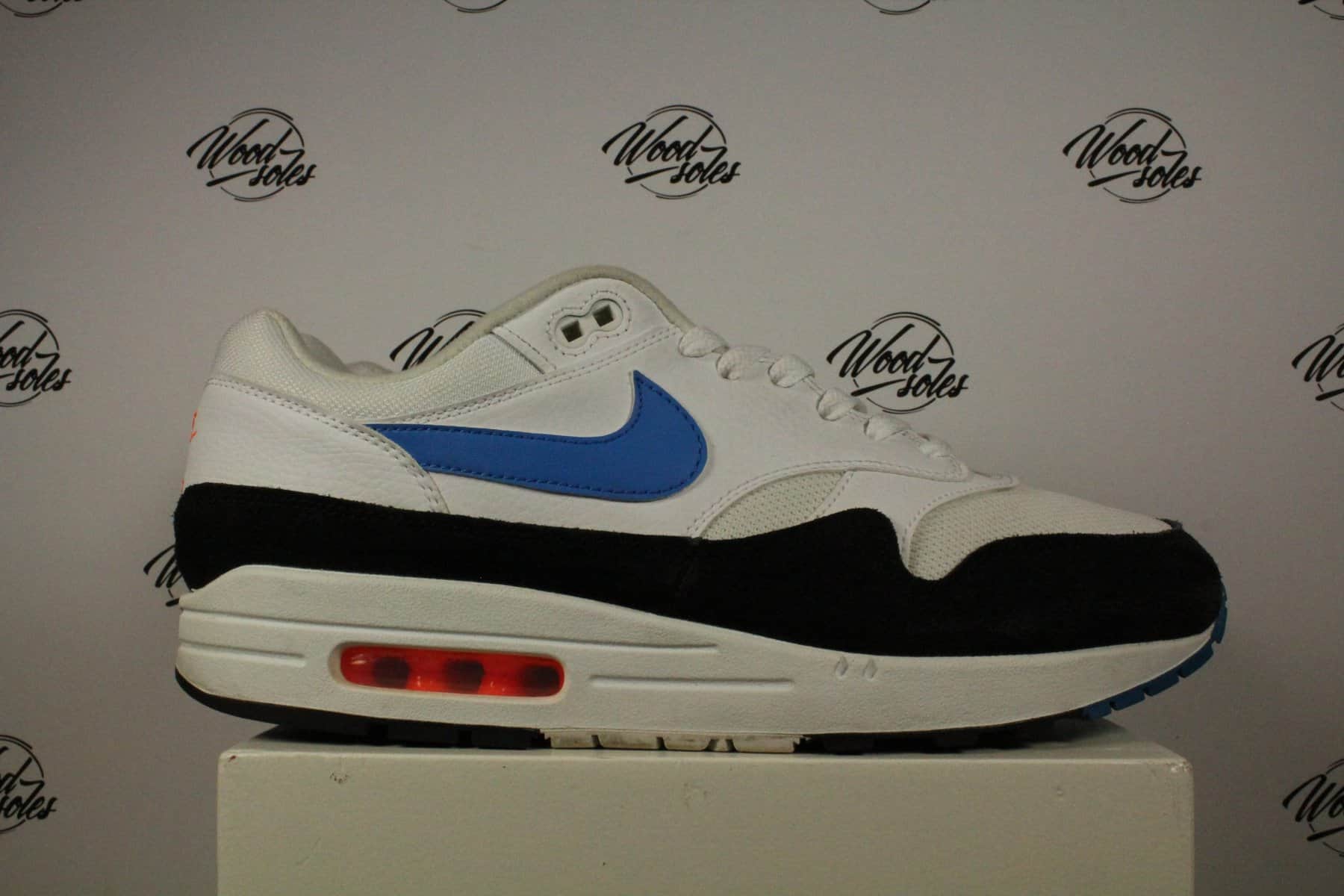 Nike Air Max 1 White Photo Blue Black