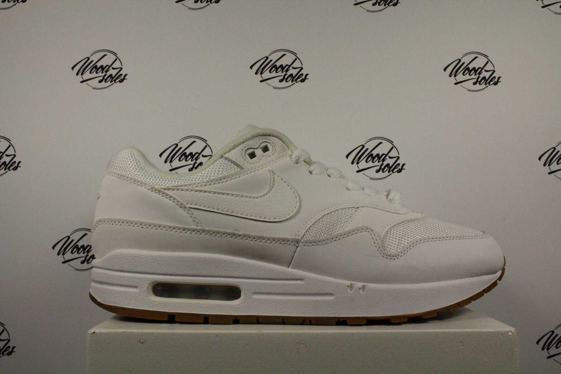 Nike Air Max 1 White Gum Sole