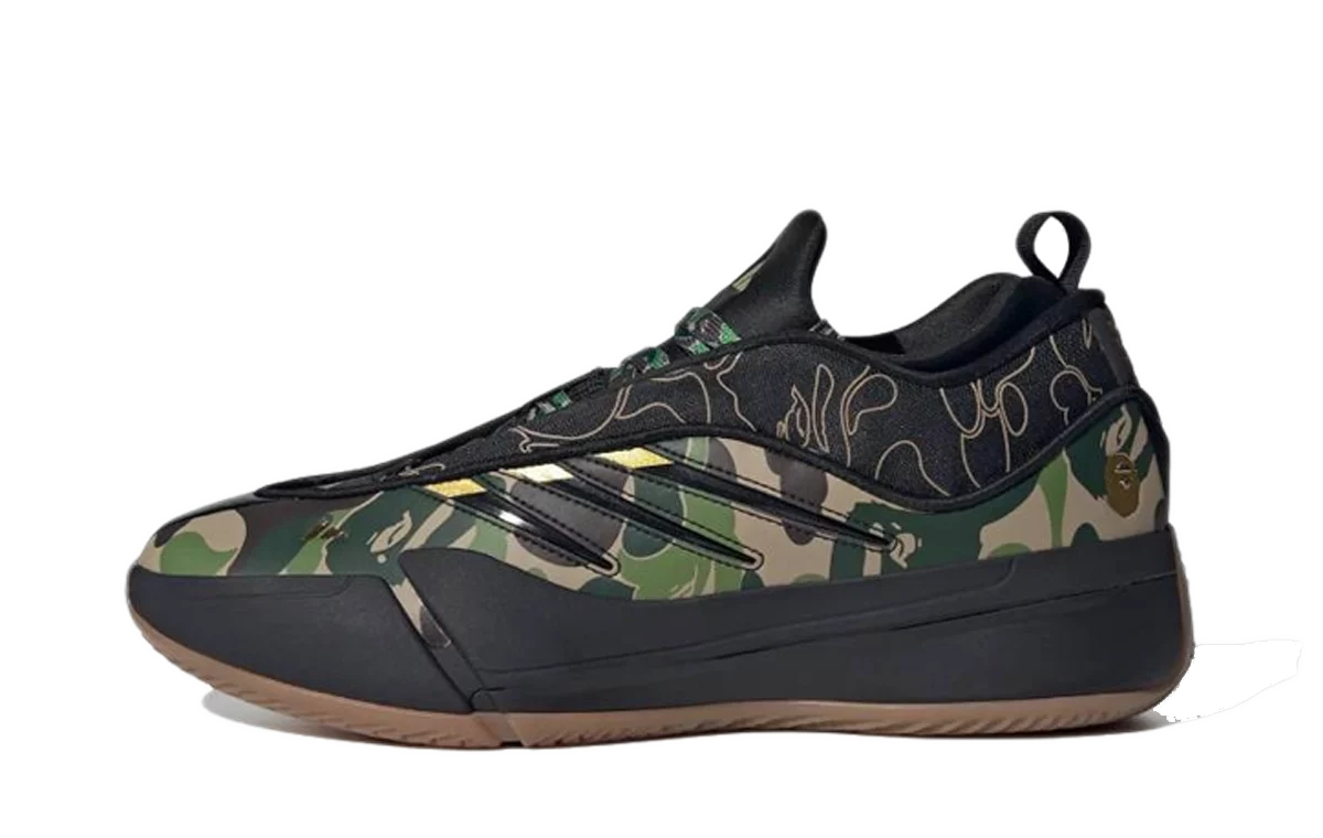 adidas Dame 9 BAPE ‘Black & Green’