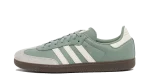 adidas Samba OG Silver Green Chalk White