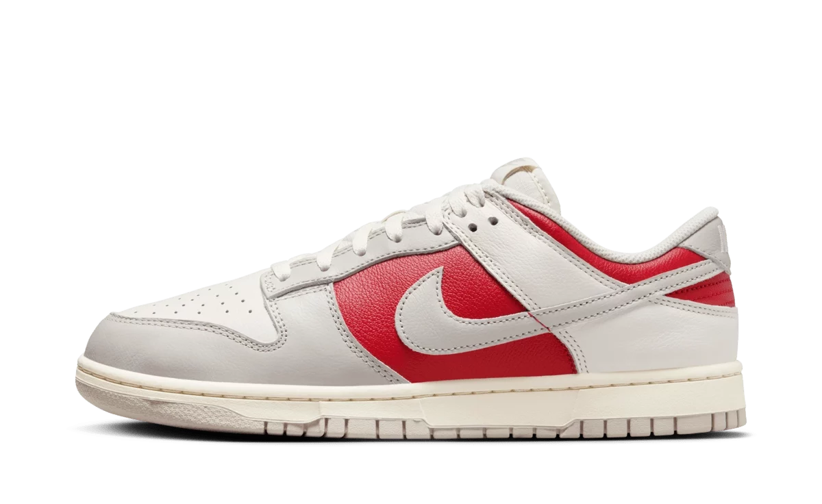 Nike Dunk Low Light Iron Ore Gym Red