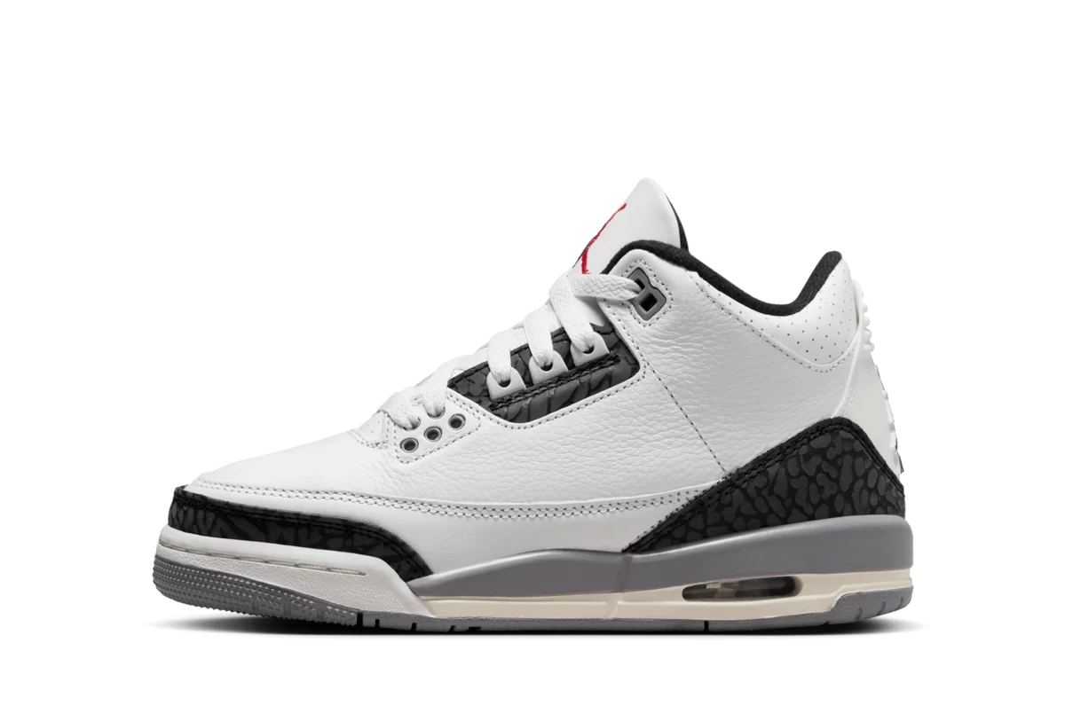 Jordan 3 Retro Cement Grey (GS)