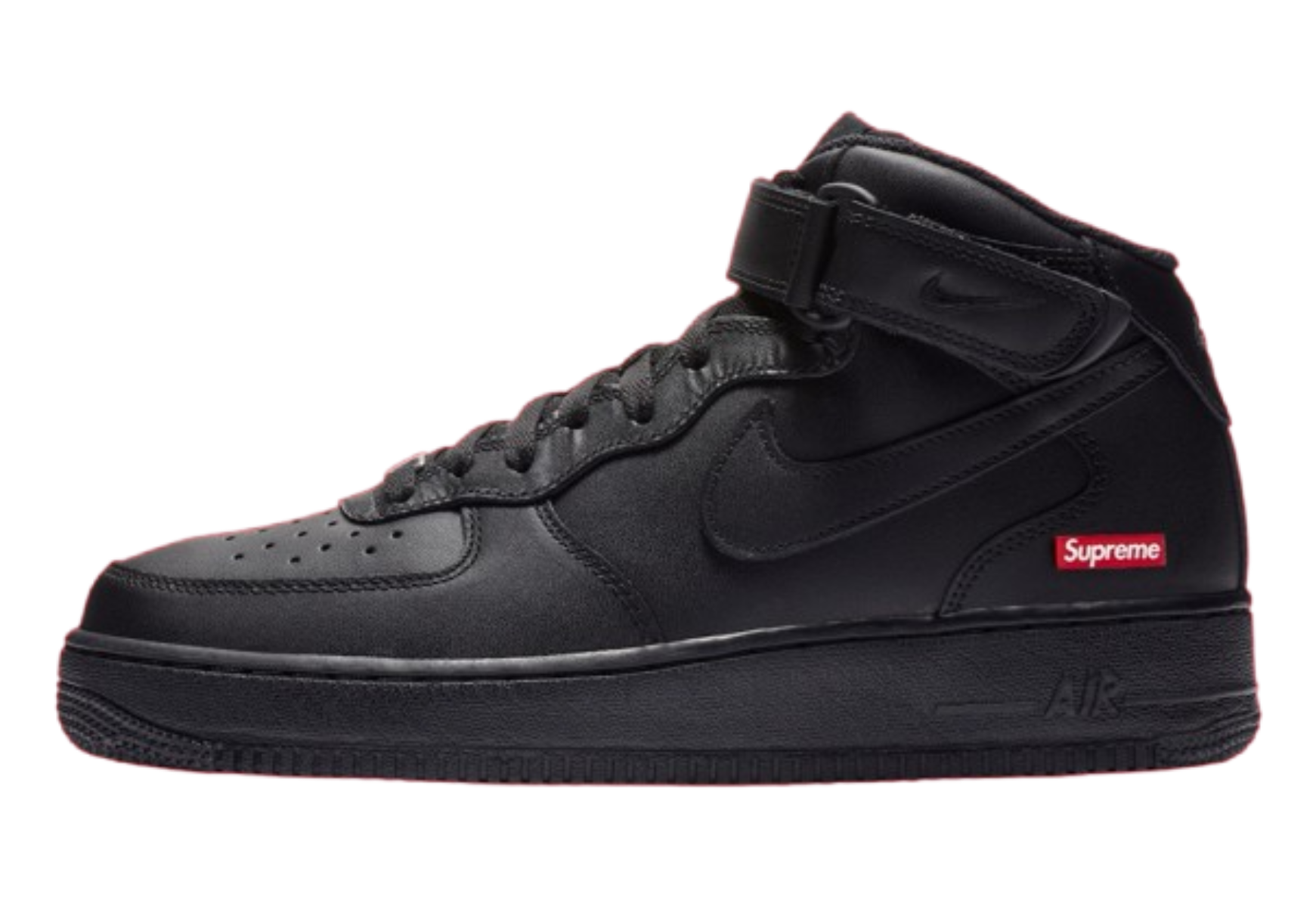 Nike Air Force 1 Mid Supreme Black