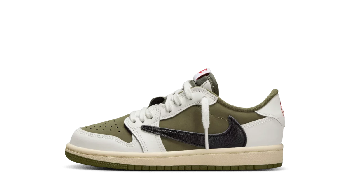 Jordan 1 Retro Low OG SP Travis Scott Medium Olive (PS)