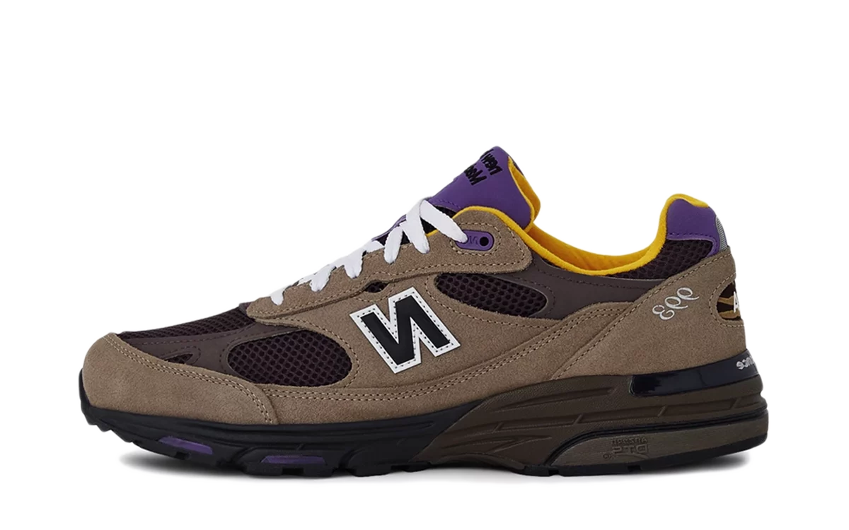 New Balance 993 MiUSA Mushroom Midnight Violet