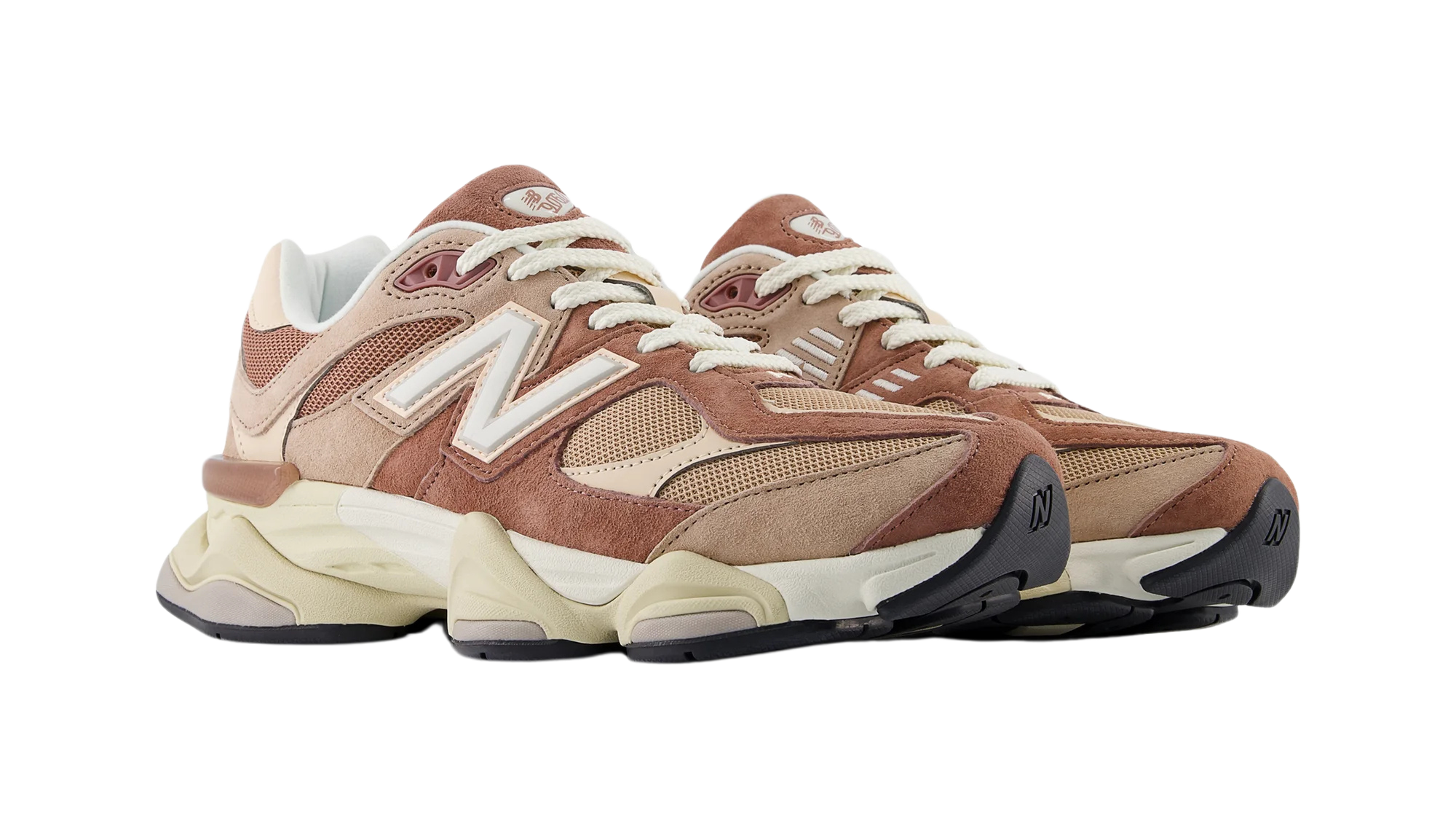 New Balance 9060 Sparrow Flat Taupe Side