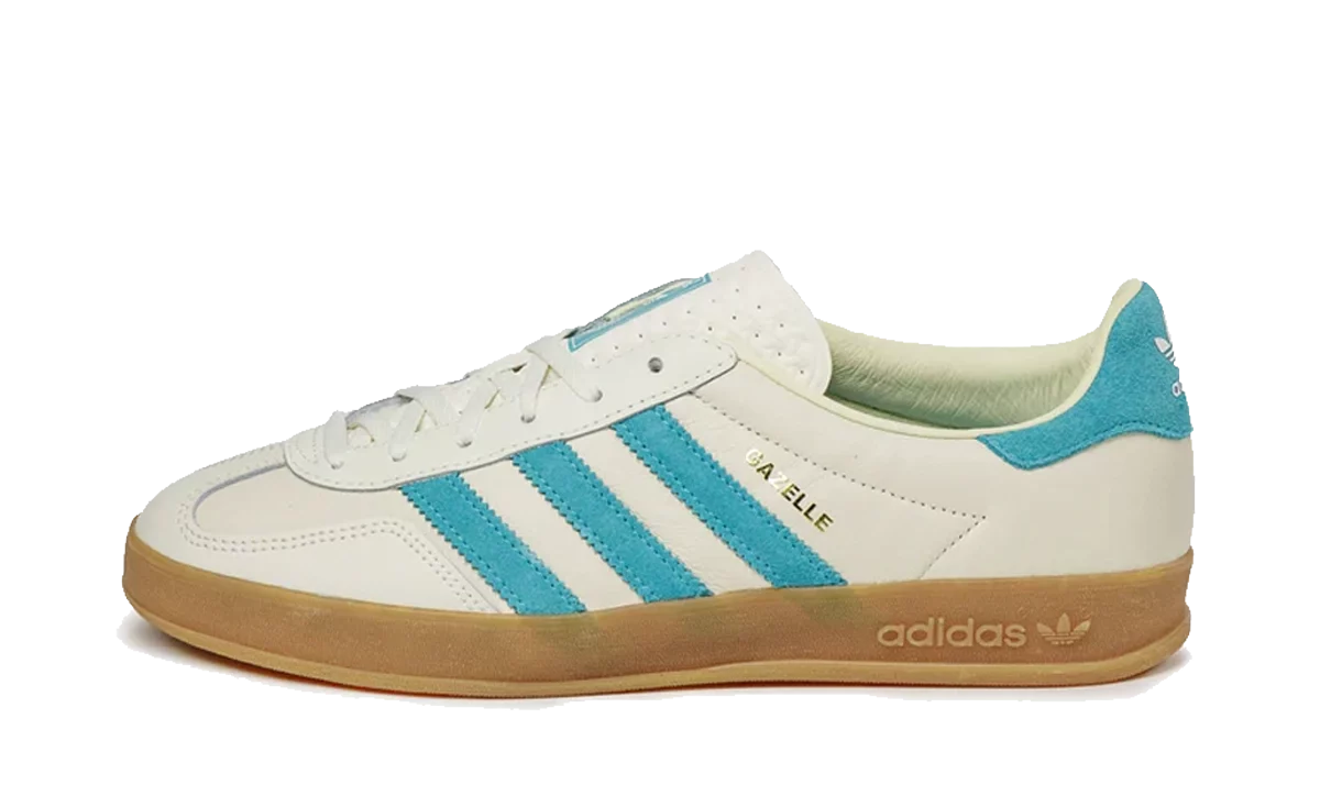 adidas Gazelle Indoor Turqoise Chalk White