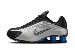 Nike Shox R4 Metallic Silver Black Racer Blue (W)