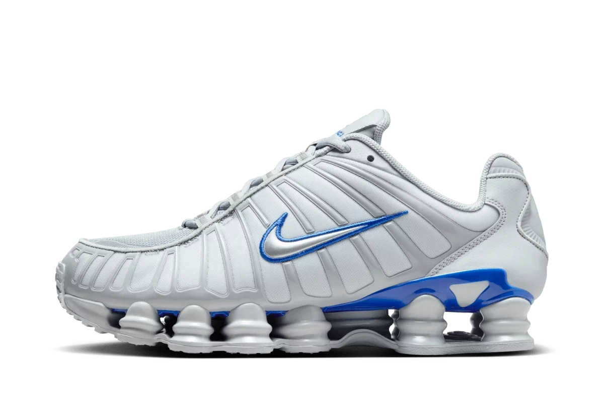 Nike Shox TL Wolf Grey Metallic Silver Blue