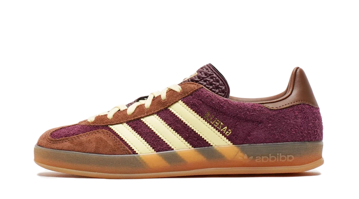 adidas Gazelle Indoor Maroon Almost Yellow