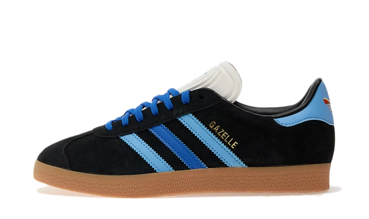 adidas Gazelle Black Light Blue (W)