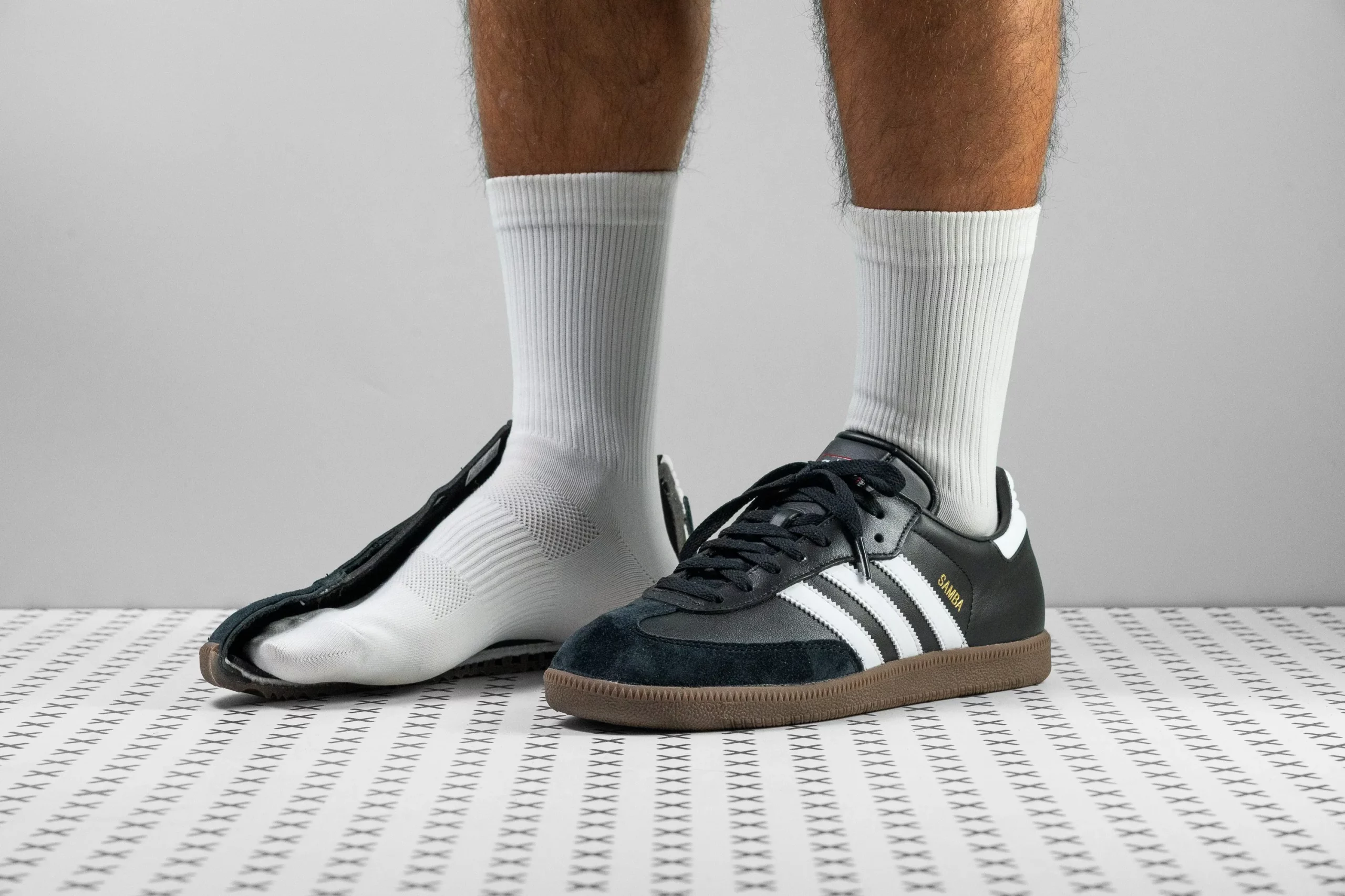 adidas Samba Black White Gum