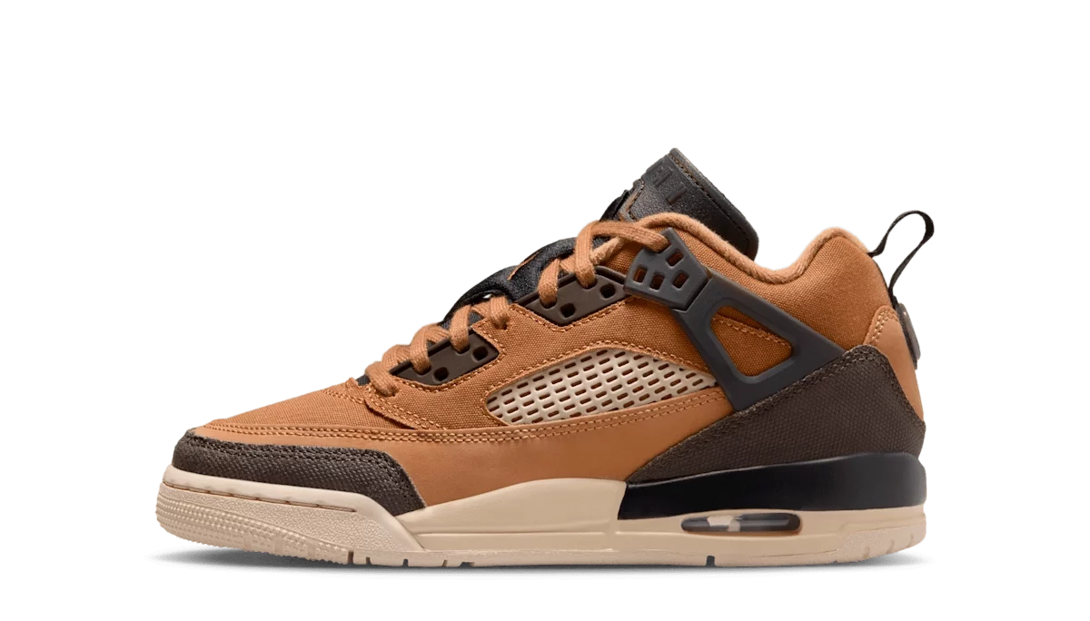 Jordan Spizike Low Flax Black Sanddrift Baroque Brown (GS)