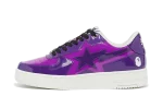 A Bathing Ape Bape Sta Icon M3 ‘Patent Purple’