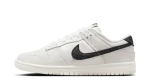 Nike Dunk Low SE White Black Team Red (W)