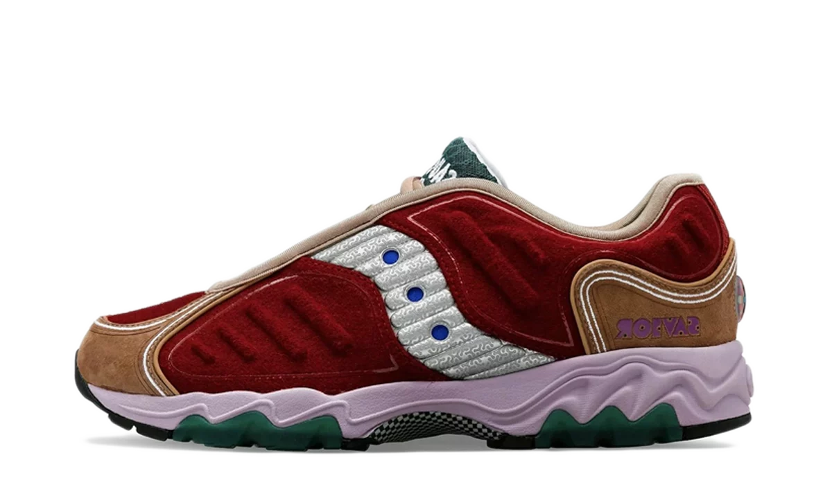 Saucony Matrix Jae Tips No Shoes In The House Burgundy