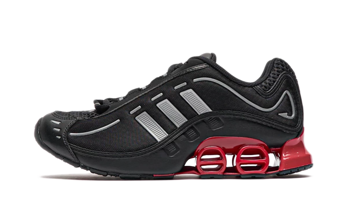 adidas Megaride O1 Black Better Scarlet