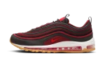 Nike Air Max 97 Black Team Scarlet