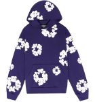 Denim Tears The Cotton Wreath Hoodie Purple