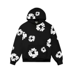 Denim Tears The Cotton Wreath Hoodie Black