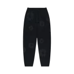 Denim Tears The Cotton Wreath Sweatpants Black Monochrome