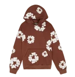 Denim Tears The Cotton Wreath Hoodie Brown