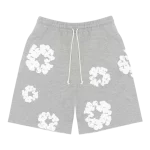 Denim Tears The Cotton Wreath Shorts Grey