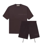 Fear of God Essentials Plum Summer set