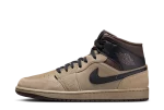 Jordan 1 Mid Khaki Baroque Brown