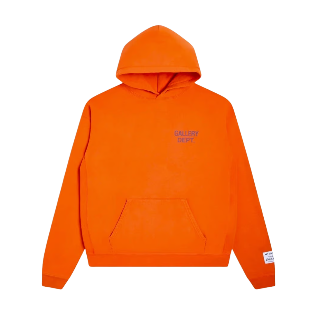 Gallery Dept. 90’S GD Logo Hoodie ‘Bright Orange’