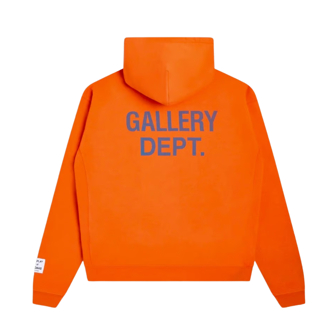 Gallery Dept. 90’S GD Logo Hoodie ‘Bright Orange’