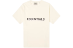 Fear of God Essentials Boxy T-Shirt Applique Logo Butter Cream