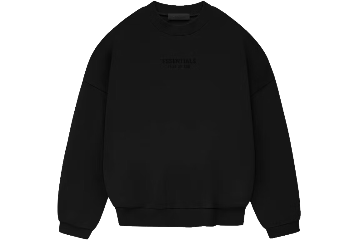 Fear of God Essentials Crewneck Jet Black