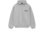 Fear of God Essentials Fleece Hoodie Light Heather Gray