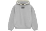 Fear of God Essentials Hoodie Light Heather Grey/Garden Yellow