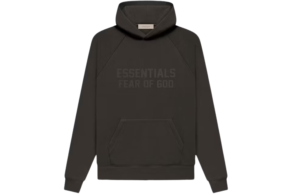 Fear of God Essentials Hoodie Off Black