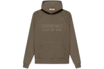 Fear of God Essentials Hoodie Wood