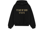 Fear of God Essentials Kids Fleece Hoodie Black