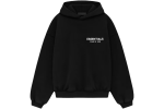 Fear of God Essentials Kids Fleece Hoodie (FW24) Black