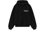 Fear of God Essentials Kids Fleece Hoodie (FW24) Black