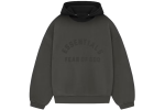 Fear of God Essentials Nylon Fleece Hoodie Ink/Jet Black