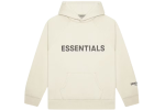 Fear of God Essentials Pullover Hoodie Applique Logo Buttercream