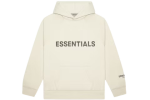 Fear of God Essentials Pullover Hoodie Applique Logo Buttercream